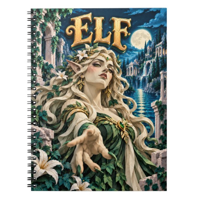 Elf, Paper Cut Monster Notizblock (Vorderseite)
