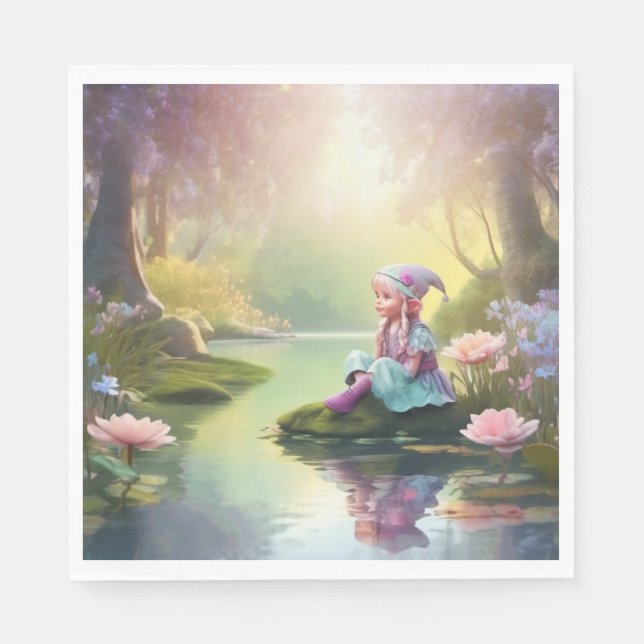 Elf Paper Serviette (Vorderseite)