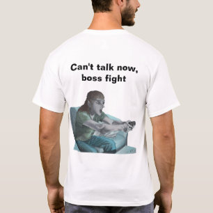 Elf Playing Video Game Fantasy Art T - Shirt