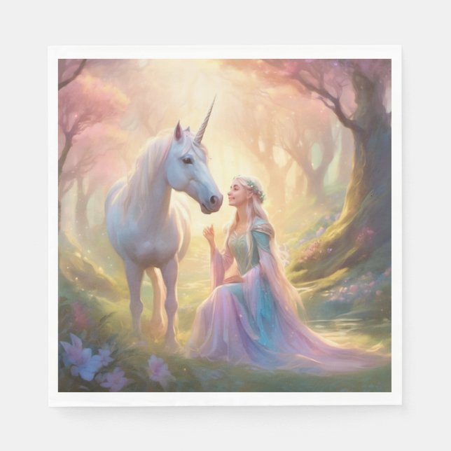 Elf Princess Paper Serviette (Vorderseite)