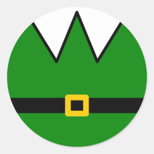 Elf Runder Aufkleber