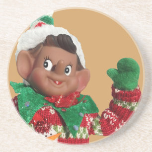 Elf Sandstein Untersetzer