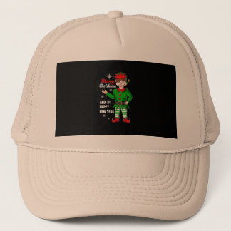 Elf-Santa-Zeichen Truckerkappe