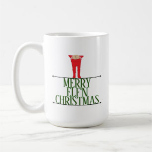 Elf-Scherereien Unternehmensweihnachten Kaffeetasse