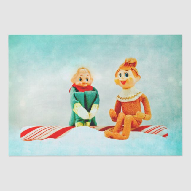 Elf Seidenpapier (Vorderseite)