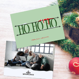 Elf Shenanigans Corporate Weihnachtskarte Feiertagskarte