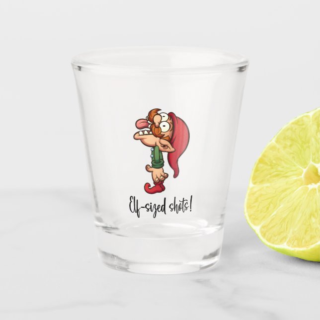 Elf Sized Schnapsglas (Vorderseite)
