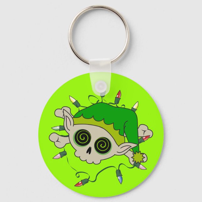 Elf Skull Schlüsselanhänger (Vorderseite)