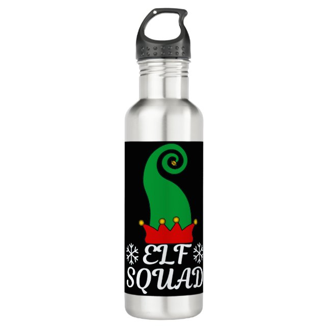 Elf Squad Edelstahlflasche (Vorderseite)