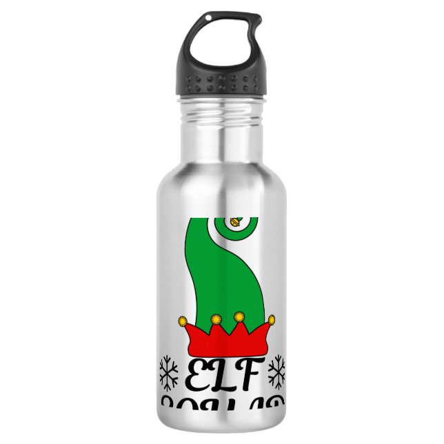 Elf Squad Edelstahlflasche (Vorderseite)