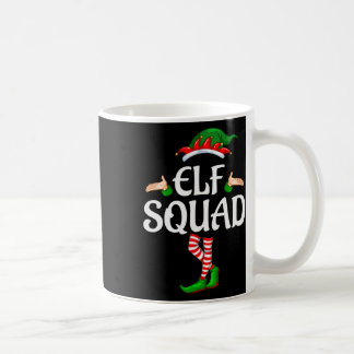 Elf Squad Familie Matching Group Weihnachten 1 Kaffeetasse