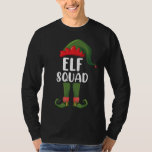 Elf Squad Funny Familie passt Weihnachten T-Shirt<br><div class="desc">Elf Squad Funny Familie passt Weihnachten</div>