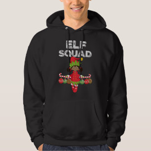Elf Squad Girl Afroamerikaner Kinder Niedlich Matc Hoodie