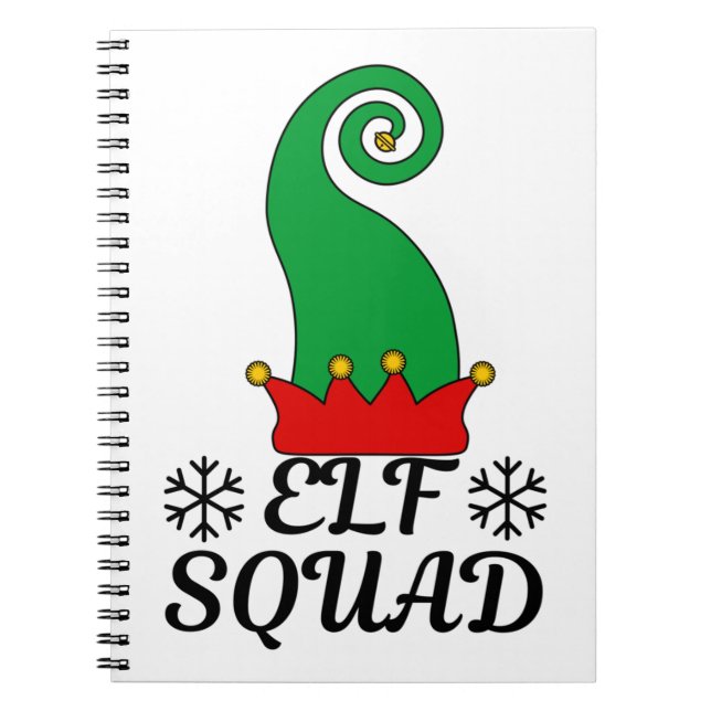 Elf Squad Notizblock (Vorderseite)