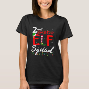 Elf Squad Second Grade Weihnachtslehrer Top Premi