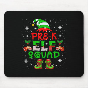 Elf Squad Xmas Lehrer Elf Costume Job Team Mousepad
