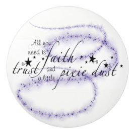 Elf-Staub-Fee-Schlafzimmer Keramikknauf