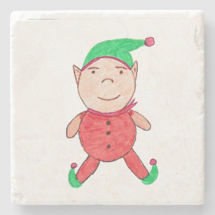 Elf Steinuntersetzer