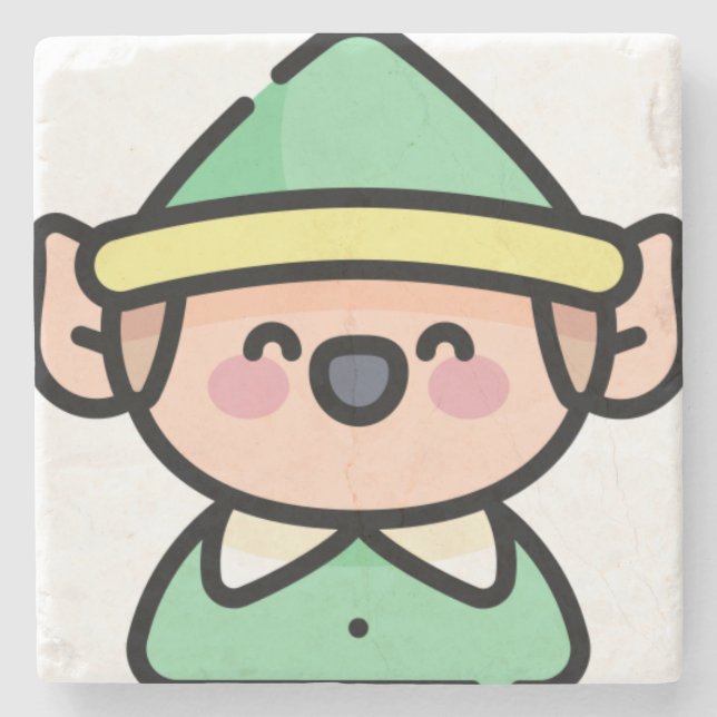 Elf Steinuntersetzer (Vorderseite)