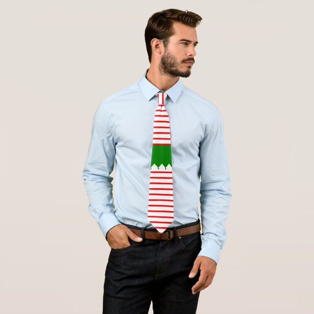 Elf Style Holiday Neck Tie Krawatte (Beispiel)