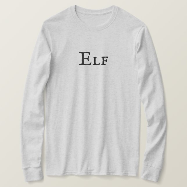 "Elf" T - Shirt von Männern (Design vorne)