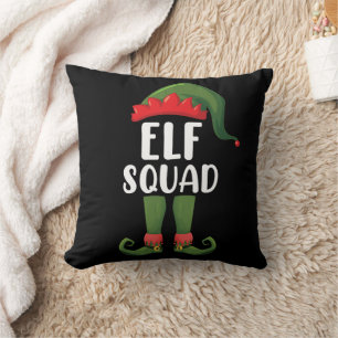 Elf-Truppe Lustige Familie Weihnachten passend  Kissen
