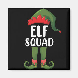 Elf-Truppe Lustige Familie Weihnachten passend  Magnet