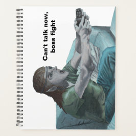 Elf Video Gamer Boss Fight Planner Planer