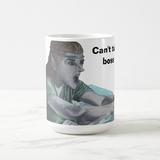 Elf Video Gamer Tasse (Mittel)