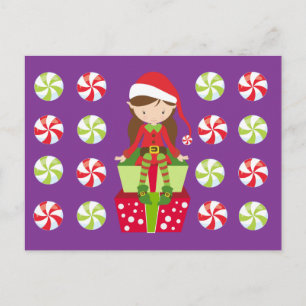 Elf von Frauen mit Kanadiern Postkarte