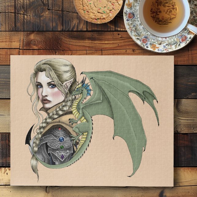 Elf Warrior Dragon Fantasy (Von Creator hochgeladen)