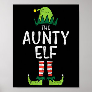 Elf Weihnachten für Familienfeier Poster