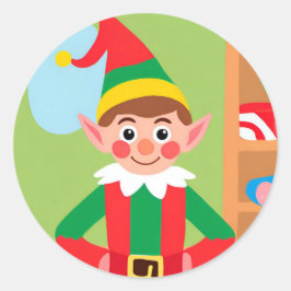 Elf Weihnachtsfeiertag Sticker