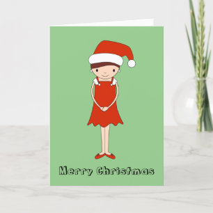 Elf Weihnachtsspecial Feiertagskarte