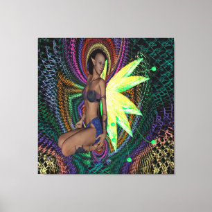 Elf Woman Leinwanddruck