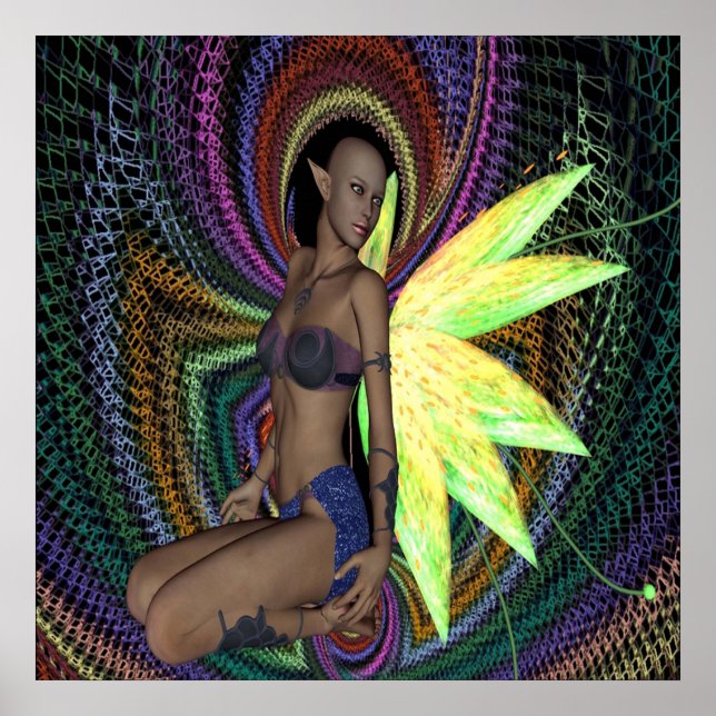 Elf Woman Poster (Vorne)