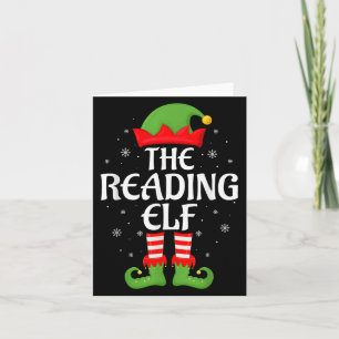 Elf Xmas Familie Matching Elf Squad Christm Karte