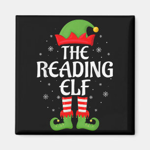 Elf Xmas Familie Matching Elf Squad Christm Magnet