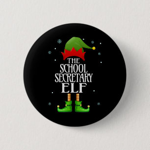 Elf Xmas Funny Family Matching Ch Button