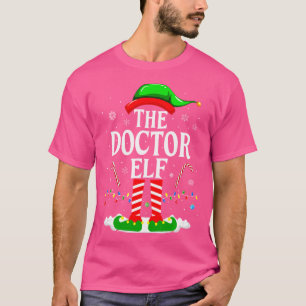 Elf Xmas Funny Matching Family Christma T-Shirt