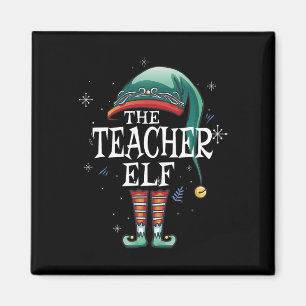 Elf Xmas Matching Elf Familie für Chris Magnet