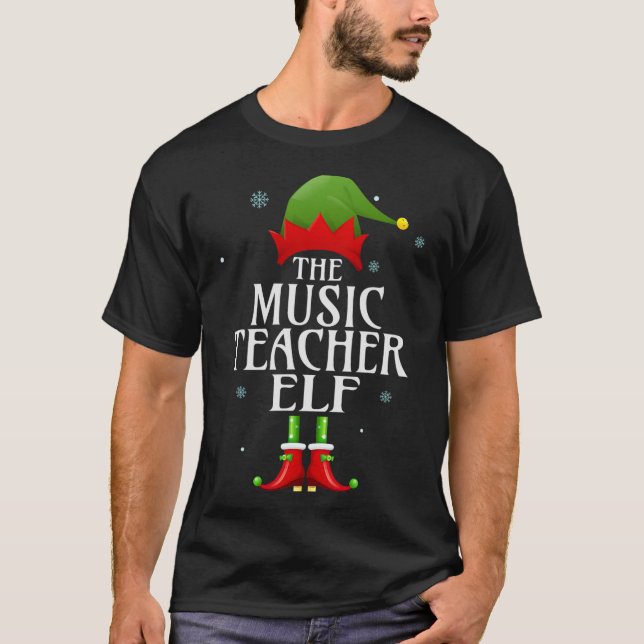 Elf Xmas Matching Family Group Chris T-Shirt (Vorderseite)