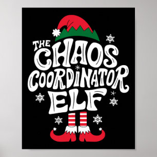 Elf Xmas Pajama Gift M Poster