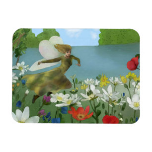 Elfe am See Magnet