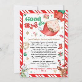 Elfen Abschiedsbrief Abschied von Elf Weihnachten Einladung
