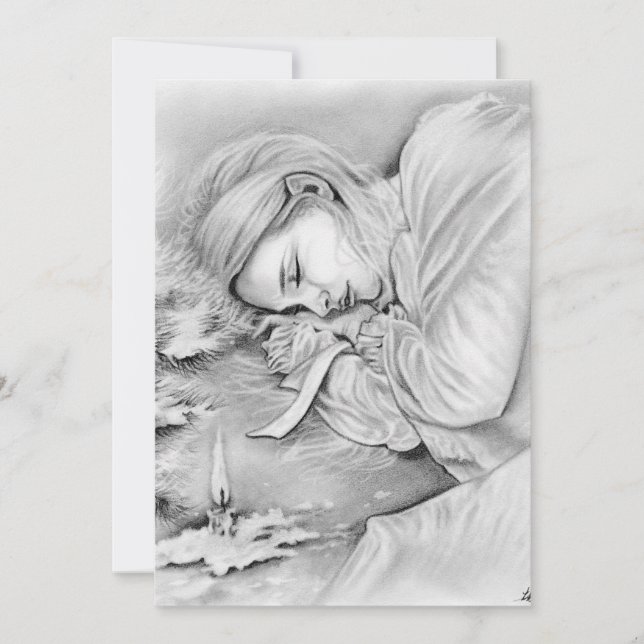 Elfen-Träume Postkarte (Vorderseite)