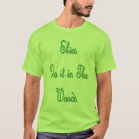 Elfen tun es im Wald