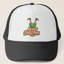 Elfen-Weihnachten Truckerkappe