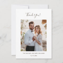 Elfenbein 3D Magnolienblüte Dankeskarte