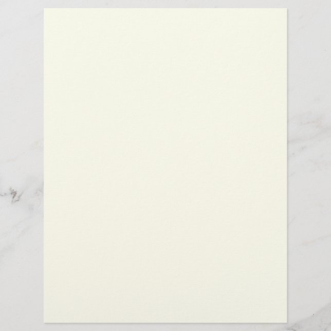 Elfenbein Briefbogen (Vorderseite)